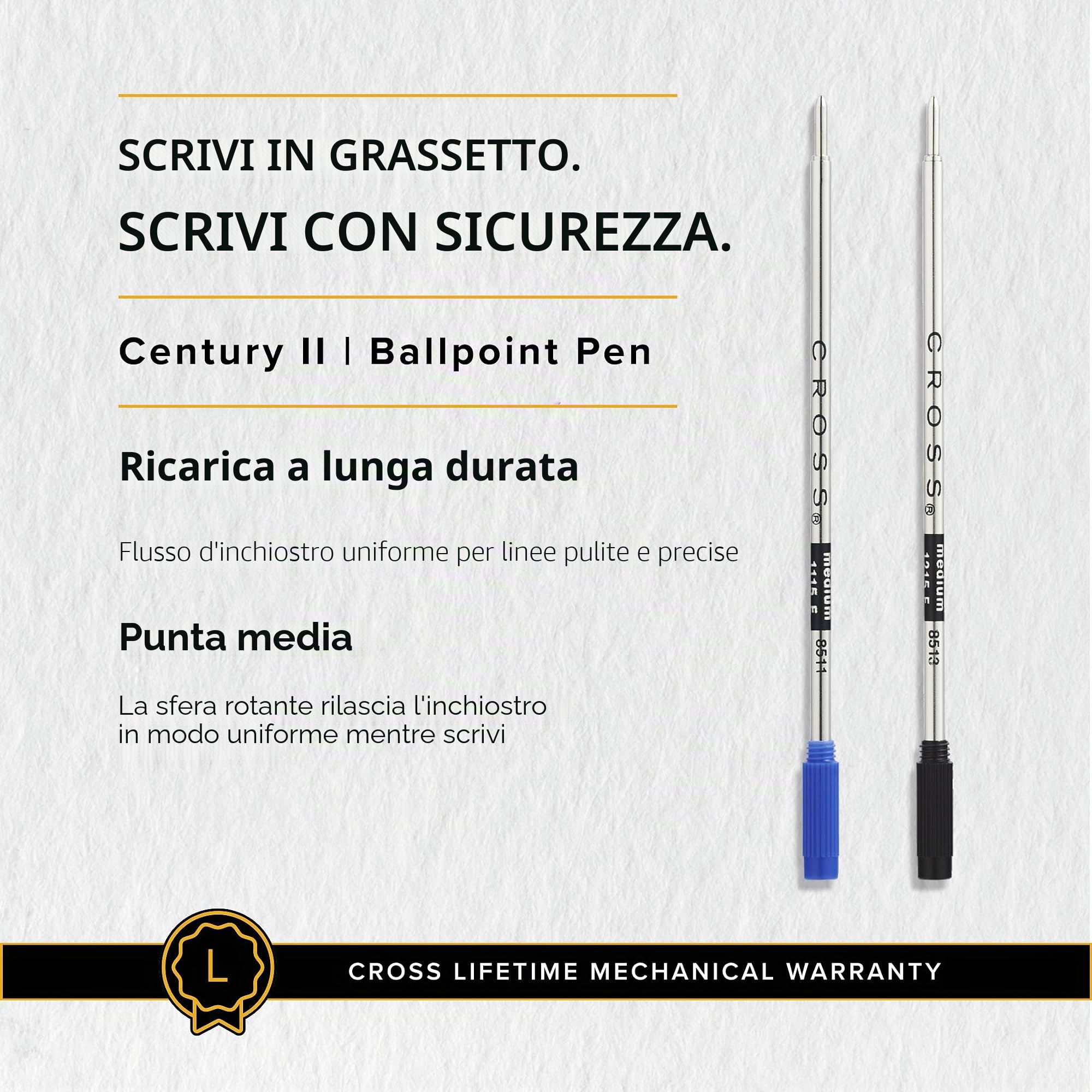 Cross Century II – Penna stilografica/penna. a sfera NA