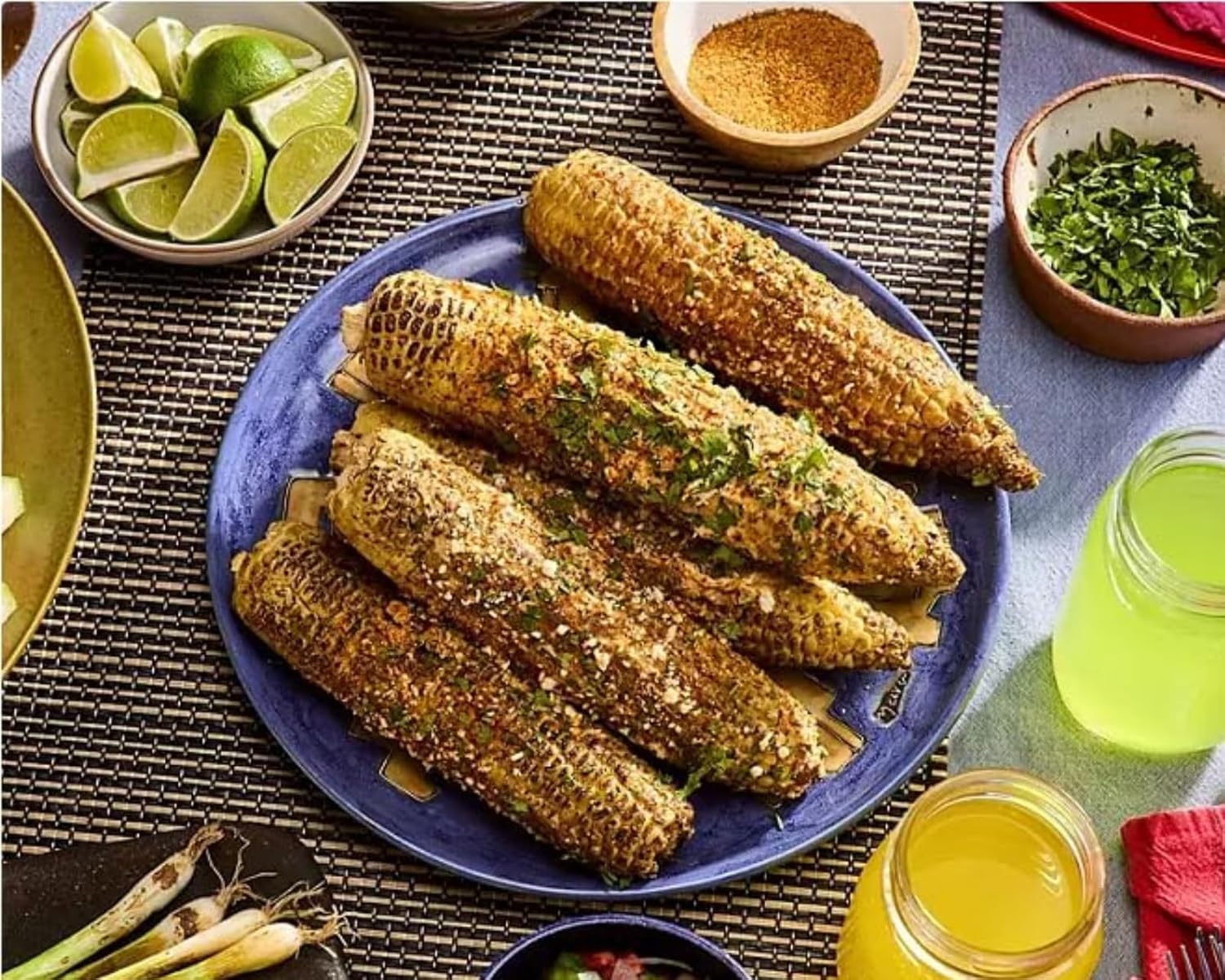 Spanglish Asadero Elote Seasoning with Chipotle Each 6.9 oz (Pack of 2)