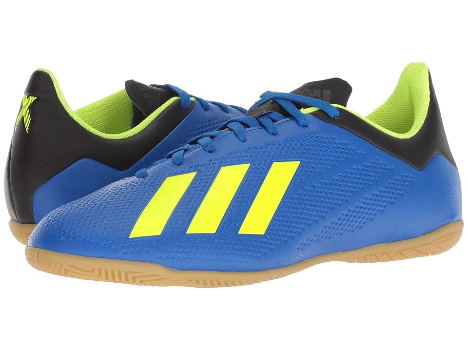 

adidas X Tango 18.4 IN World Cup Pack (Football Blue/Solar Yellow/Black) Men's Soccer Shoes
