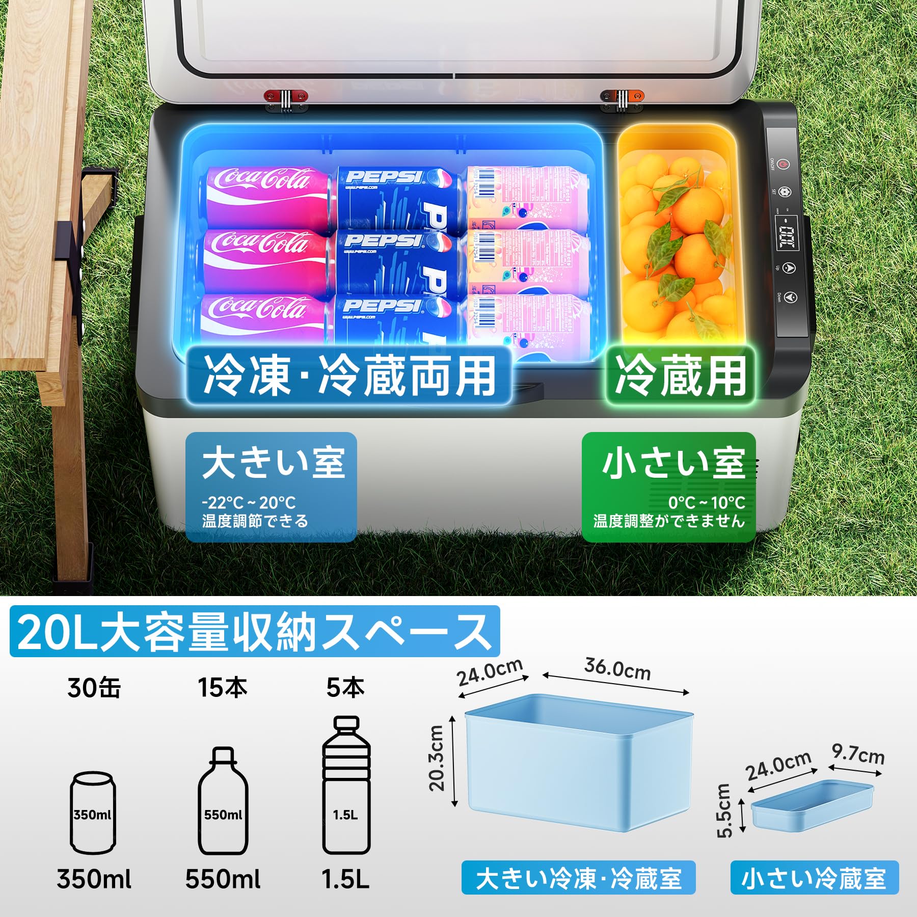 大特価‼︎車載冷凍冷蔵庫 約20Lサイズ【取扱説明書無し】美品中古 大特価‼︎車載冷凍冷蔵庫 約20Lサイズ【取扱説明書無し】美品中古