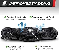 Vista 7 de Sleeve Stars Codera de Tenis para Mujeres - Correa de Codo de Tenis Ajustable, Codera de Codo de Golfista para Hombres, Soporte de Contrafuerza