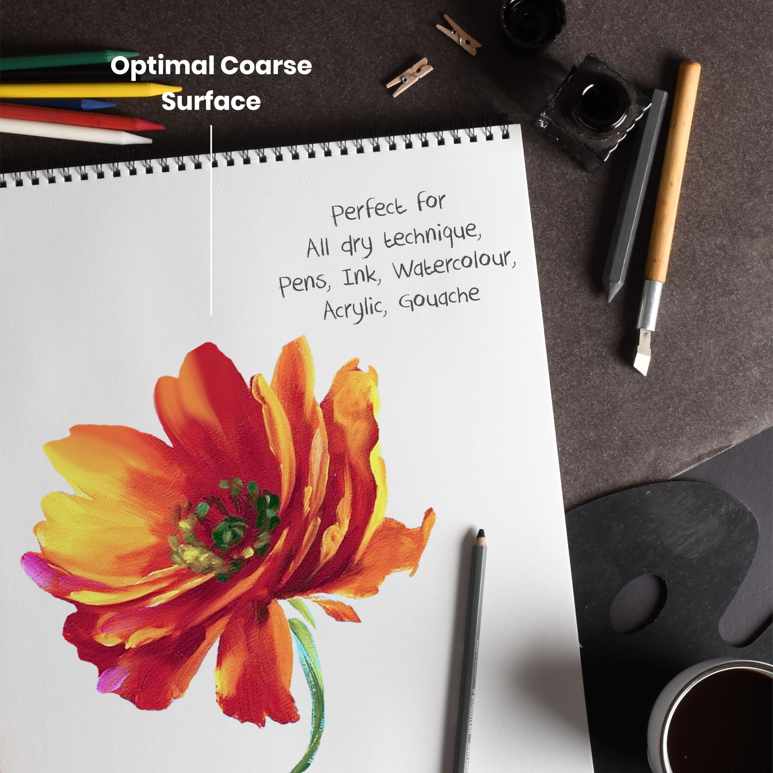 Scholar Artist Pad – Expert Drawing Pad (A5) -4