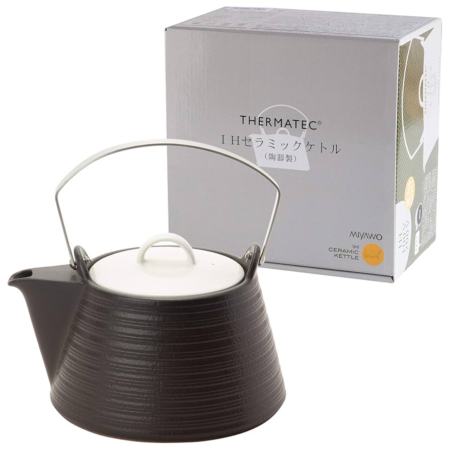 土瓶　按瓶 Amazon.co.jp: TAMAKI 土瓶 ケトル ブラック 直径23.5×奥行19.7