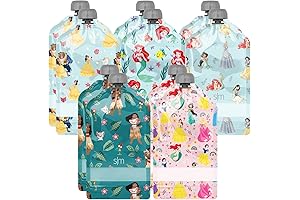 Simple Modern Disney Reusable Baby Food Pouches for Toddlers