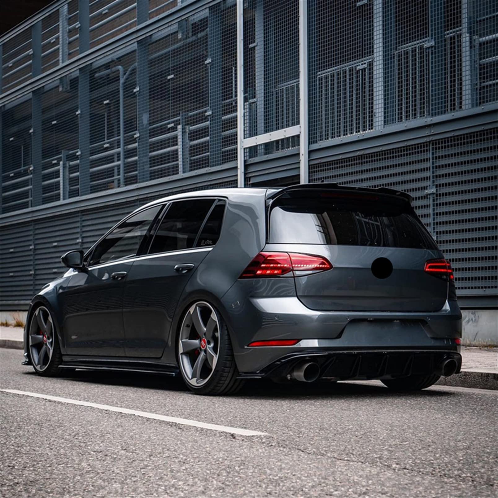 SPOILER PARAURTI POSTERIORE Nero-Lucido Land Rover Range Rover-Sport