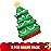 JOYIN Christmas Tree Hat for Women Men, Funny for Cute and Festive Party Dress Up Celebrations, Decorations, Costume Accessories