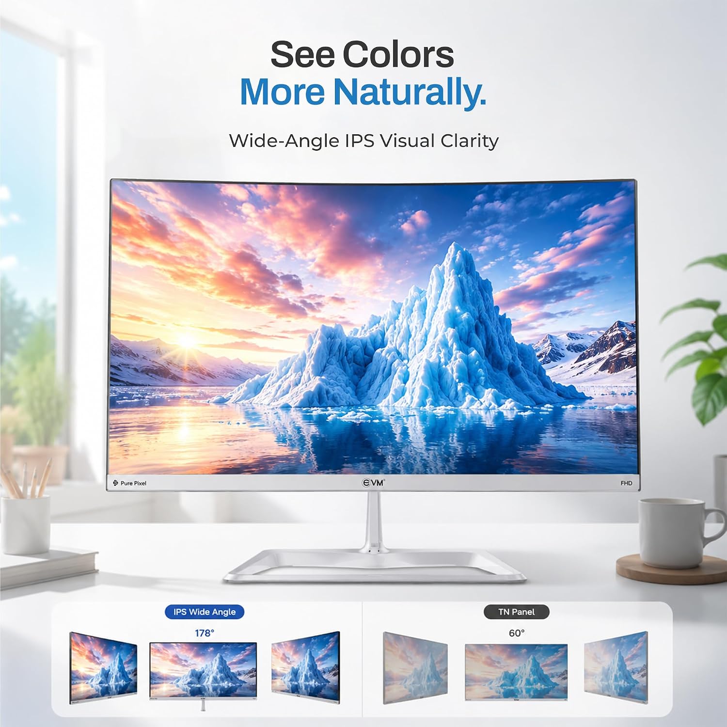 EVM 24.5 Inch (62.23) Plasma Flat LED Monitor | 100Hz - View 1