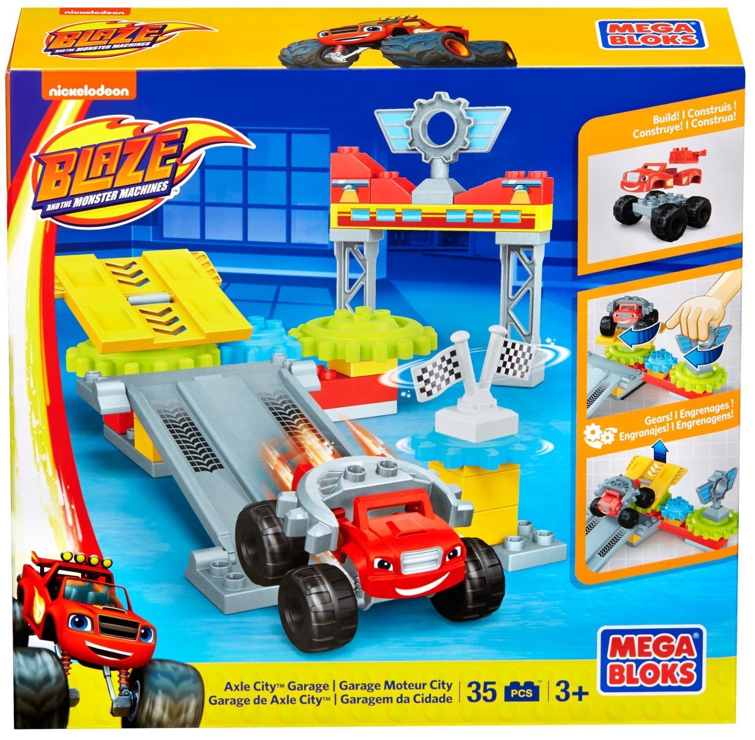 Mega Bloks Axle City Garage (Mattel DPH77)