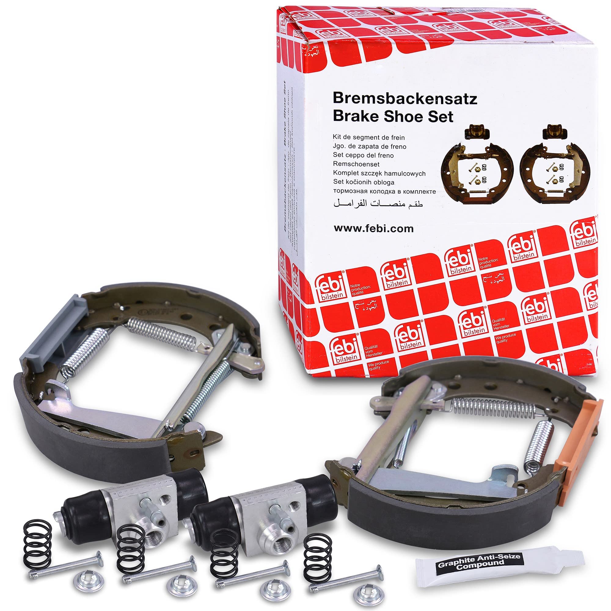 Parking Brake Shoe Set Febi Bilstein 04445 For Sale Online - View #7