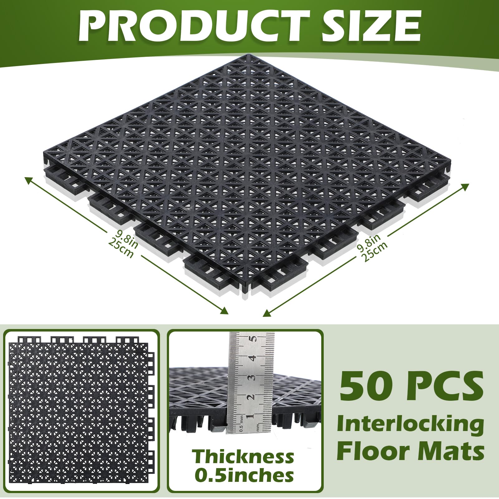 Durable Corporation-585R36BK Sof-Spun 3/8