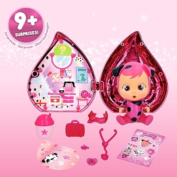 Cry Babies Magic Tears Pink Edition - Special Edition Series | 8 Surprises, 8+ to Collect