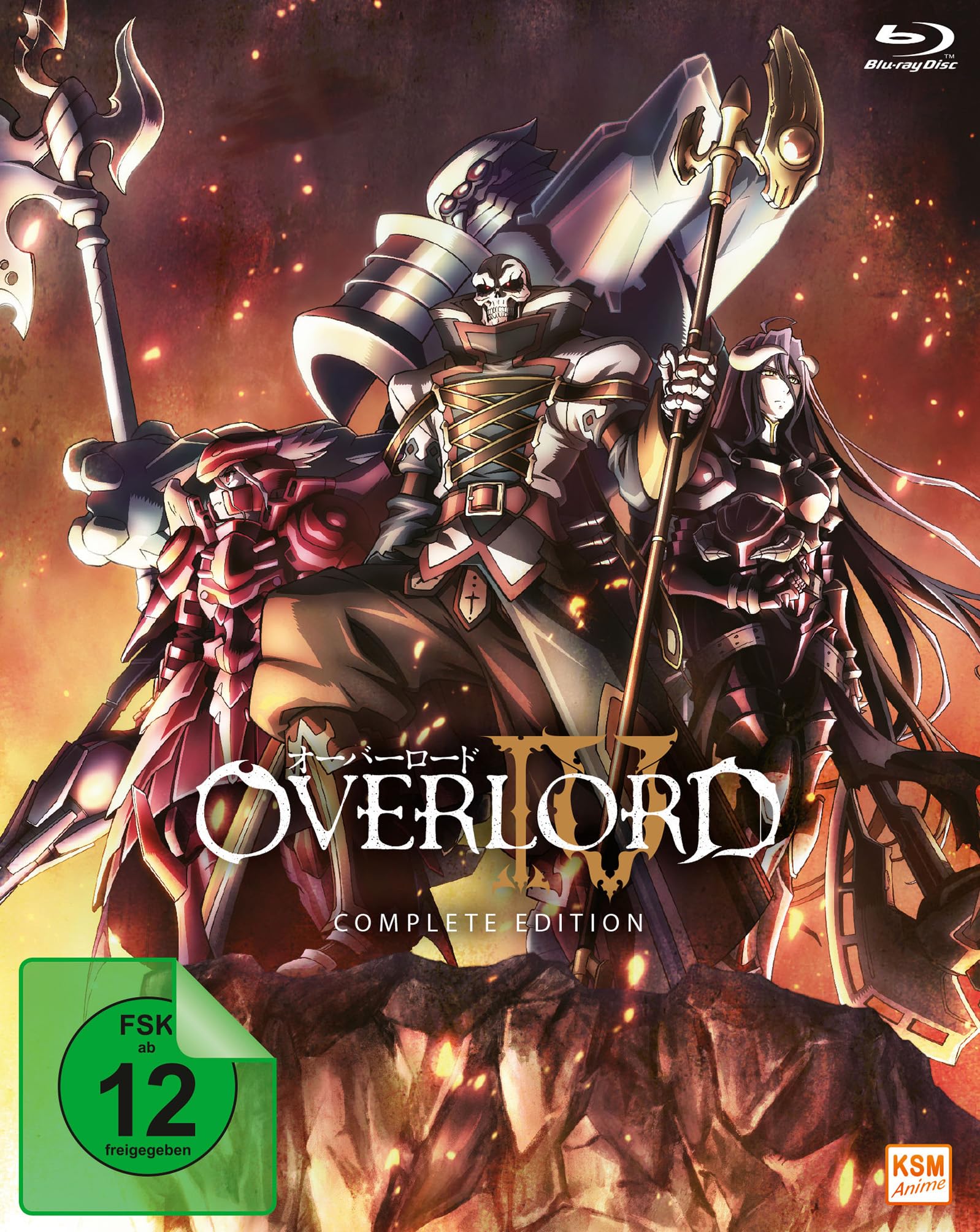 Overlord Complete Edition Staffel 4 3 Blu-rays