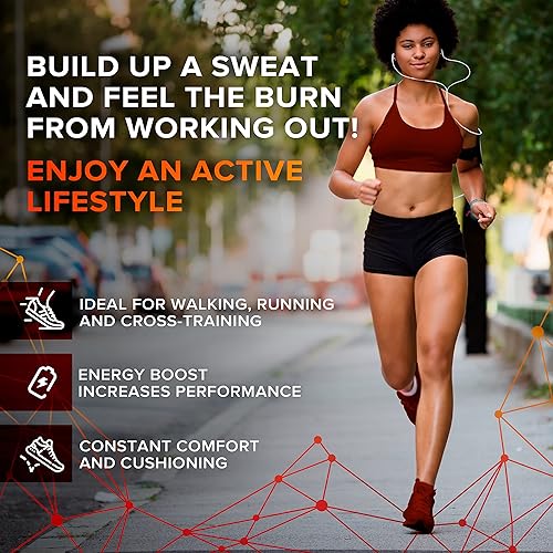 Miniatura 5 de Plantillas deportivas para zapatos deportivos para hombres y mujeres, ideales para deportes activos, caminar, correr, entrenamiento, senderismo,