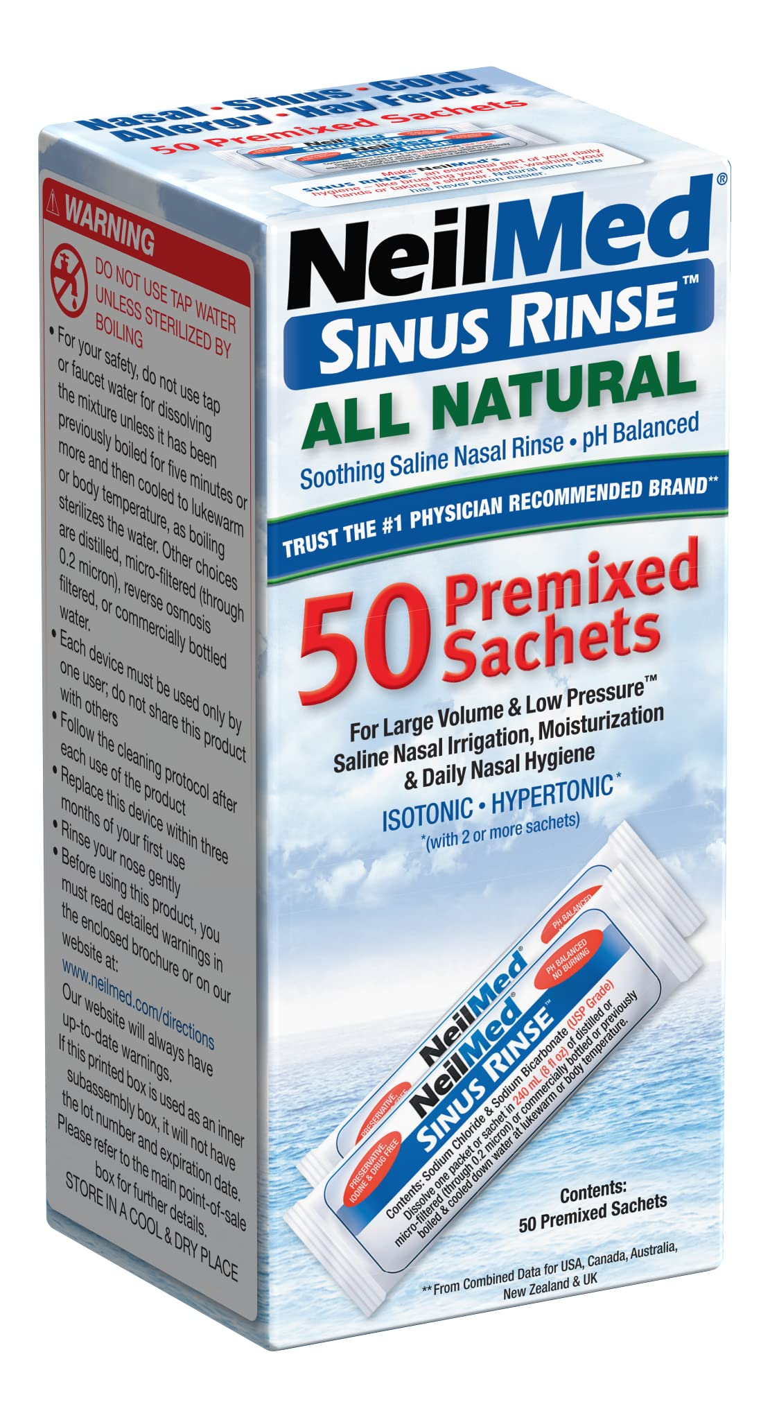 NeilMed Sinus Rinse 50 Premixed Packets-picture-29