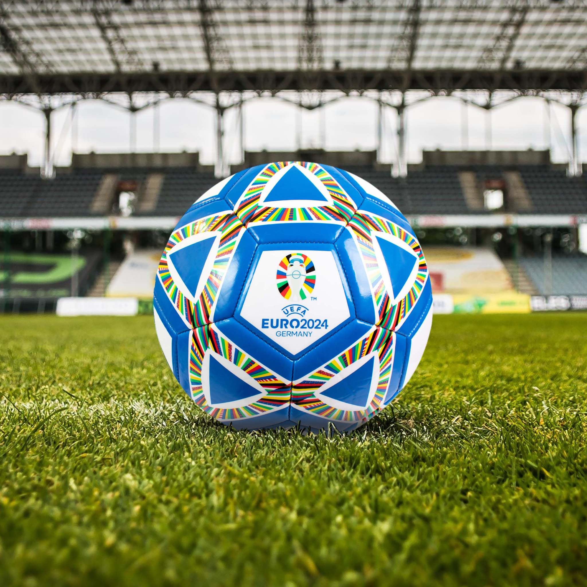 Ballon de football Euro 2024 - Taille 5 - Produit sous licence officielle Hy-Pro, UEFA, entraînement, match, marchandise, à collectionner pour enfants et adultes