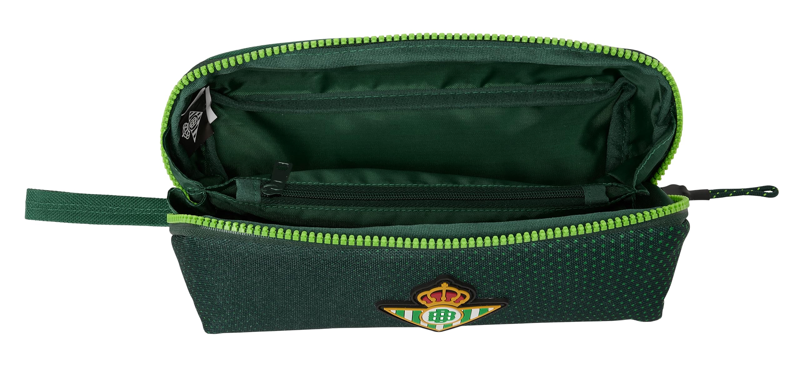 Safta Real Betis BALOMPIÉ, Large Square Pencil Case, Children's Pencil Case - Image 4