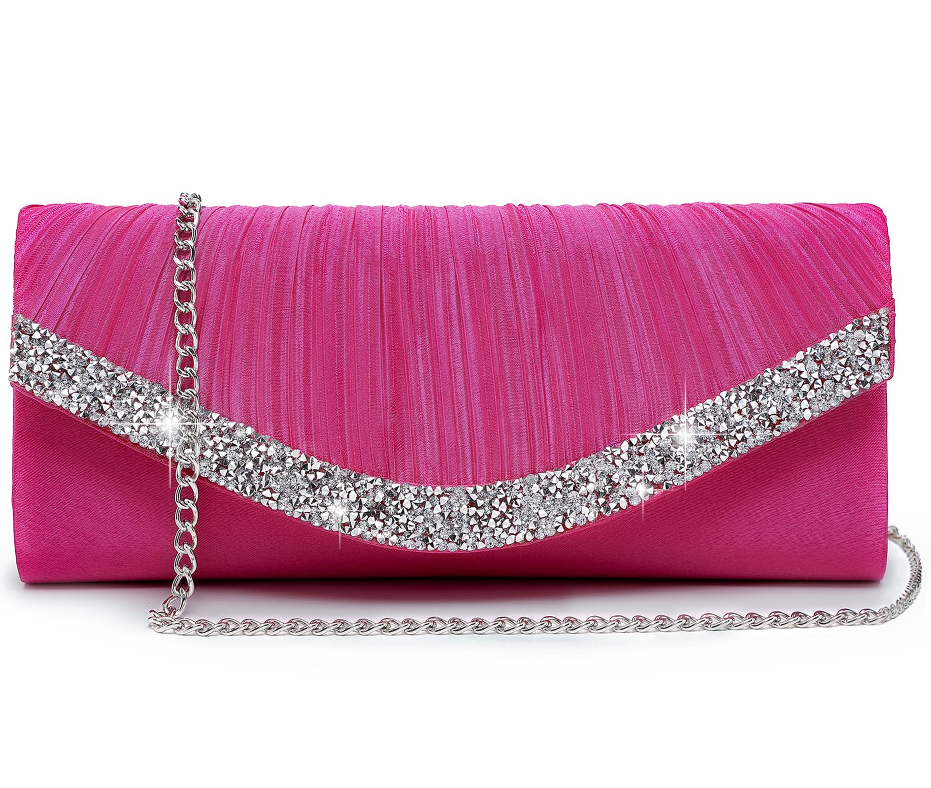 Clutch Purses for Women Evening Bags Formal Clutches with Rhinestones for Wedding Party Prom Dressy Purse-image-34