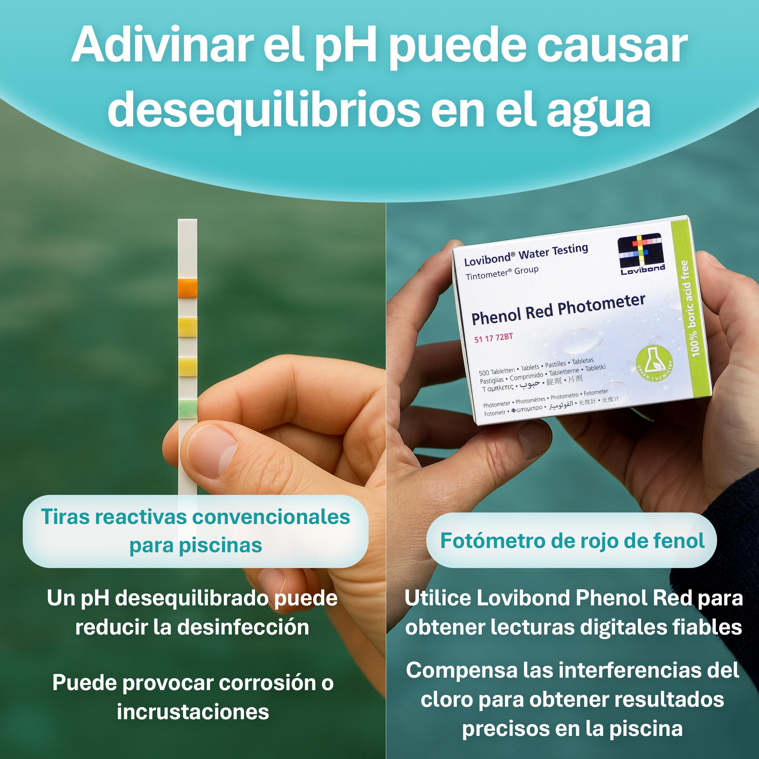 Lovibond Phenol Red Photometer 500 pH Tablets