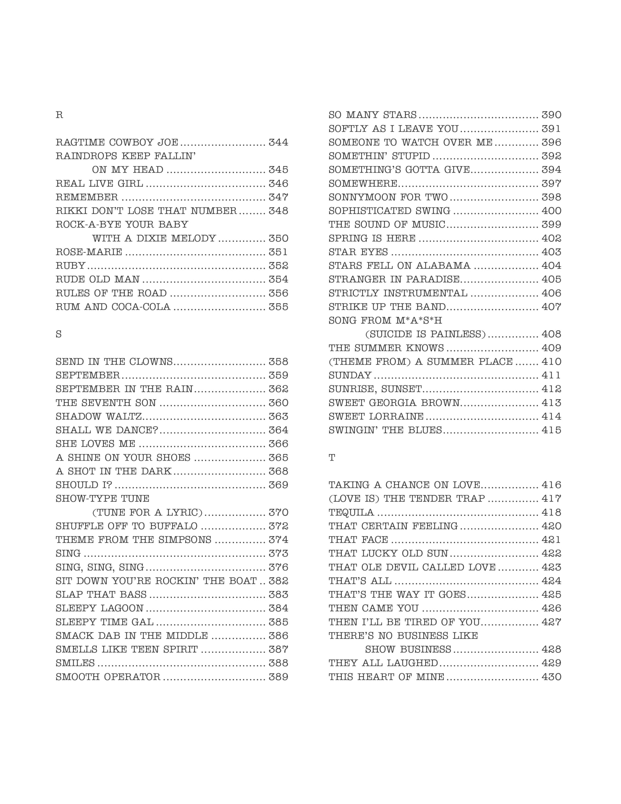 The Real Book: C Instruments (5)
