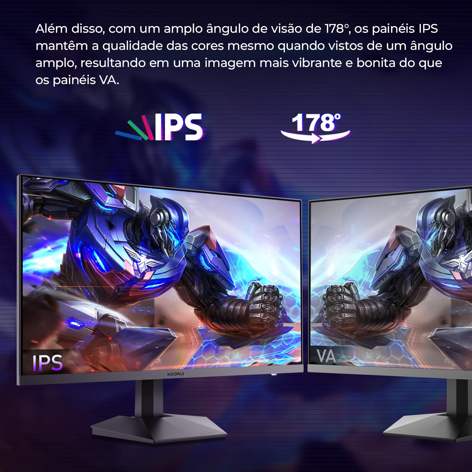 Monitor Gaming Koorui 24