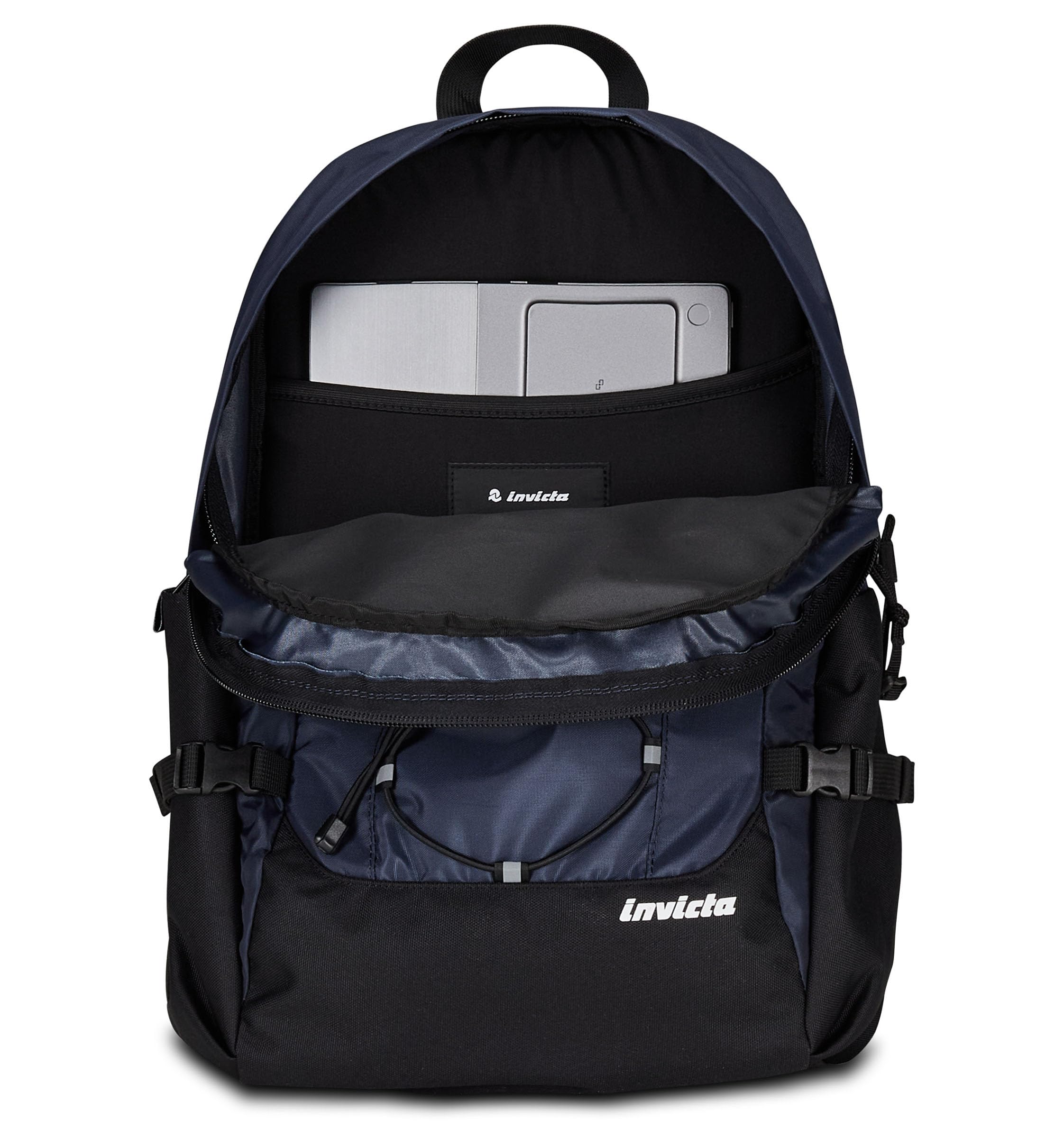 Invicta Zaino ACT PLUS, Doppio Scomparto, Tasca porta pc, Per ragazzi e ragazze, Adulti, Scuola e tempo libero