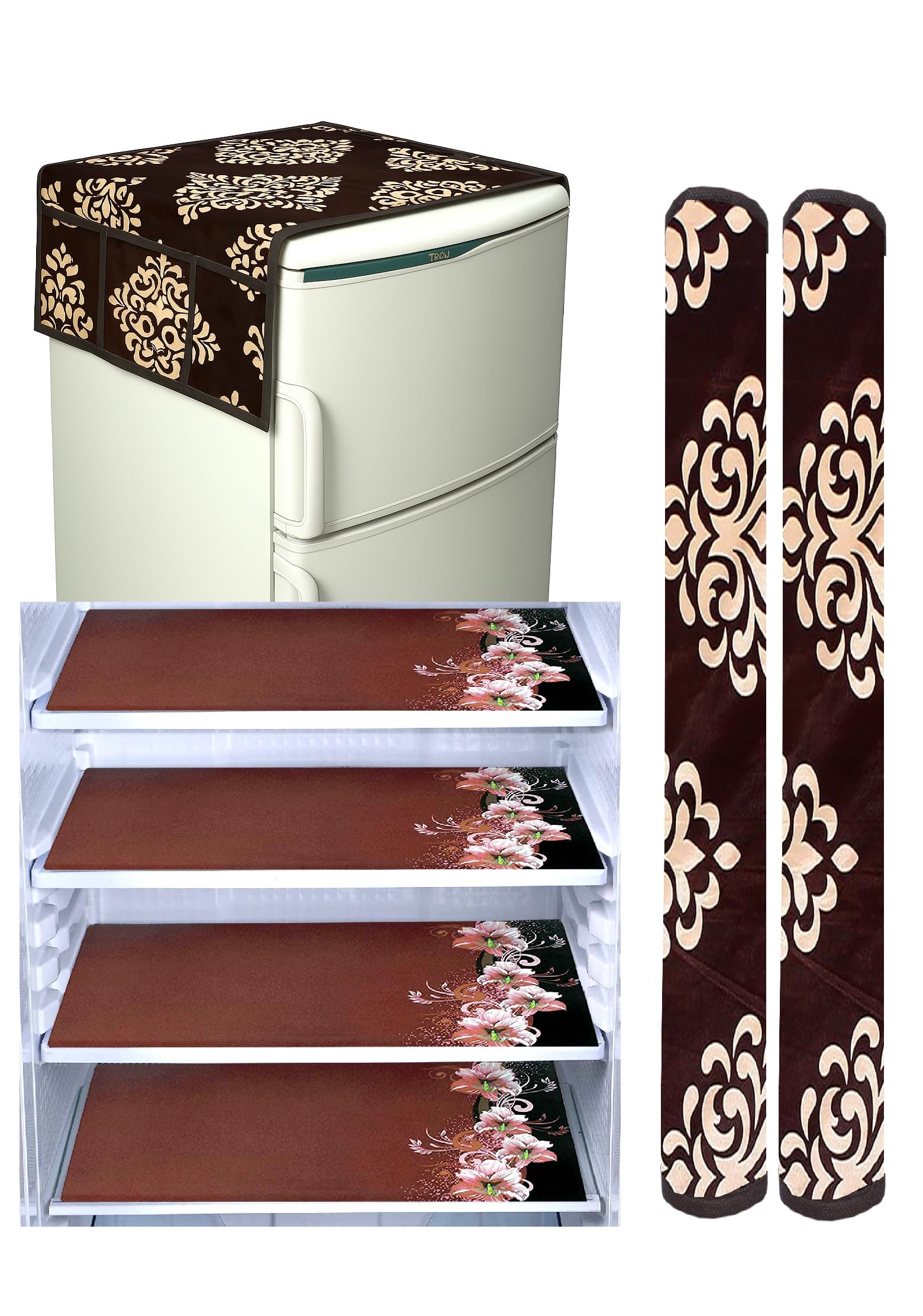 Fridge Top Cover Set - Protect & Decorate! -11 Fridge Top Cover Set - Protect & Decorate! -11