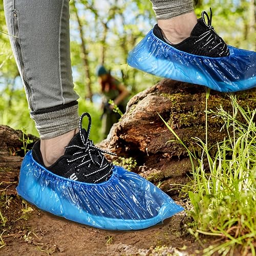 Miniatura 7 de MAQIHAN Paquete de 60 (30 pares) de fundas para zapatos, fundas de plástico para zapatos, tanto para hombres como para mujeres, fundas desechables