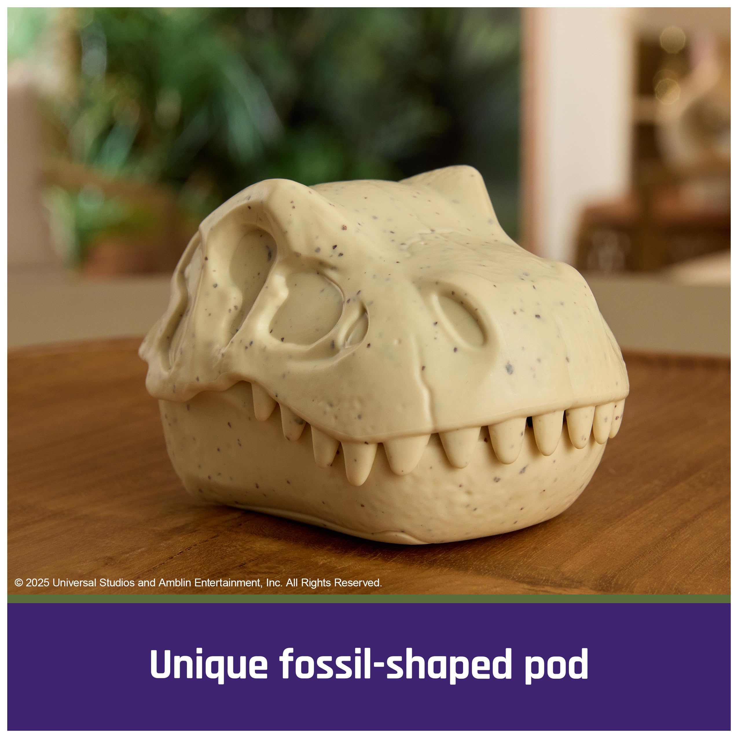 Jurassic World Interactive Dinosaur Toy with 25 Dinosaurs Inside, Reacts to Touch, Pods Connect & Interact, Digital Pet Kids Toys for Ages 5 and up