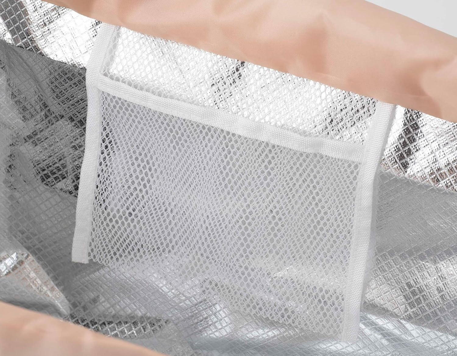 [トーン] tone 折りたたみレジかご用バッグ BE-03 (ブラウン)