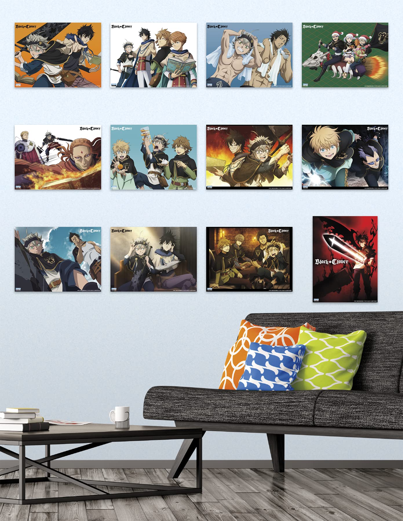 Amazon.com: Trends International Black Clover Poster Book : Office