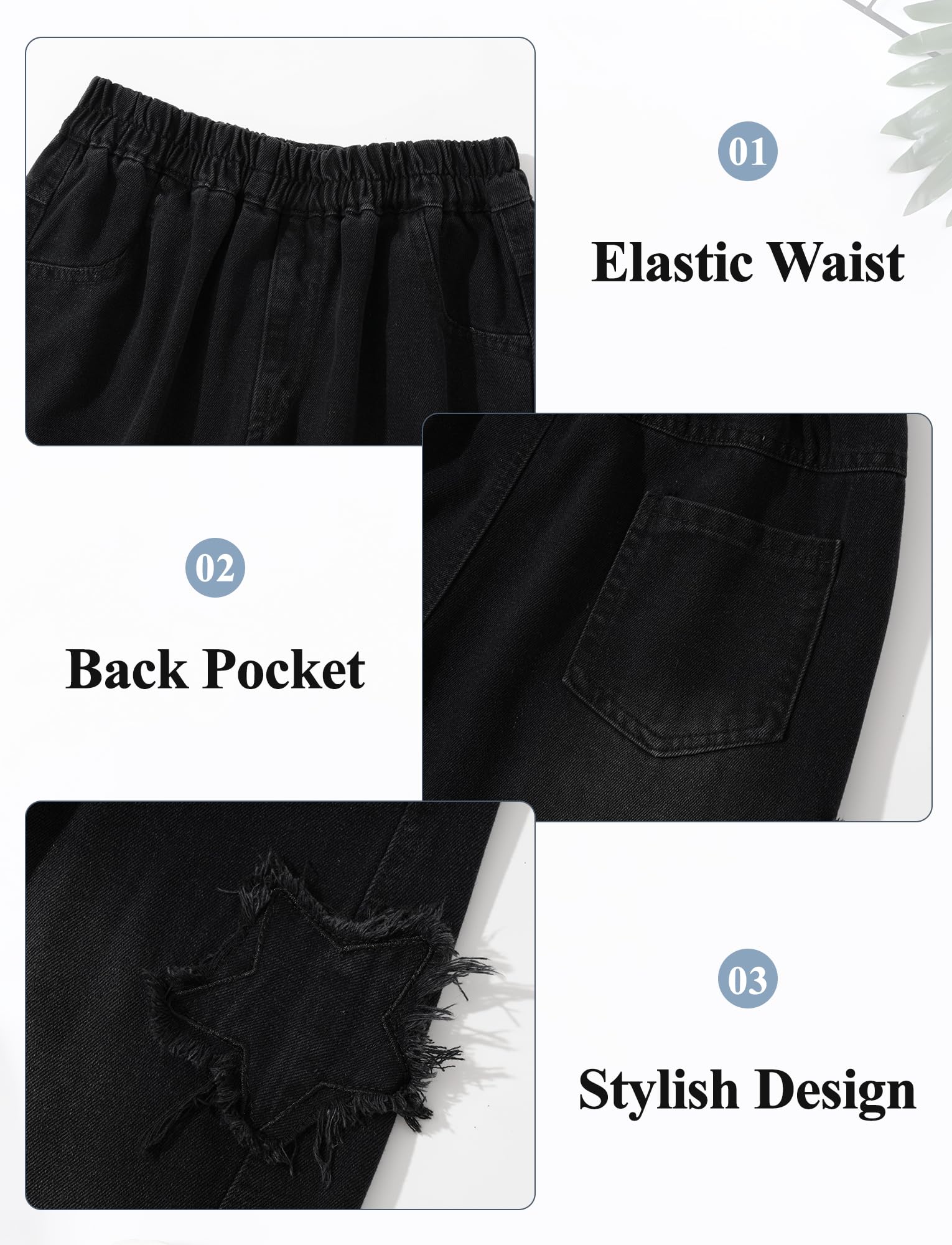 Happy Cherry Baggy Jeans Cargo Hose Y2K Stretch Bund Jeanshosen mit Taschen Streetwear Hip Hop