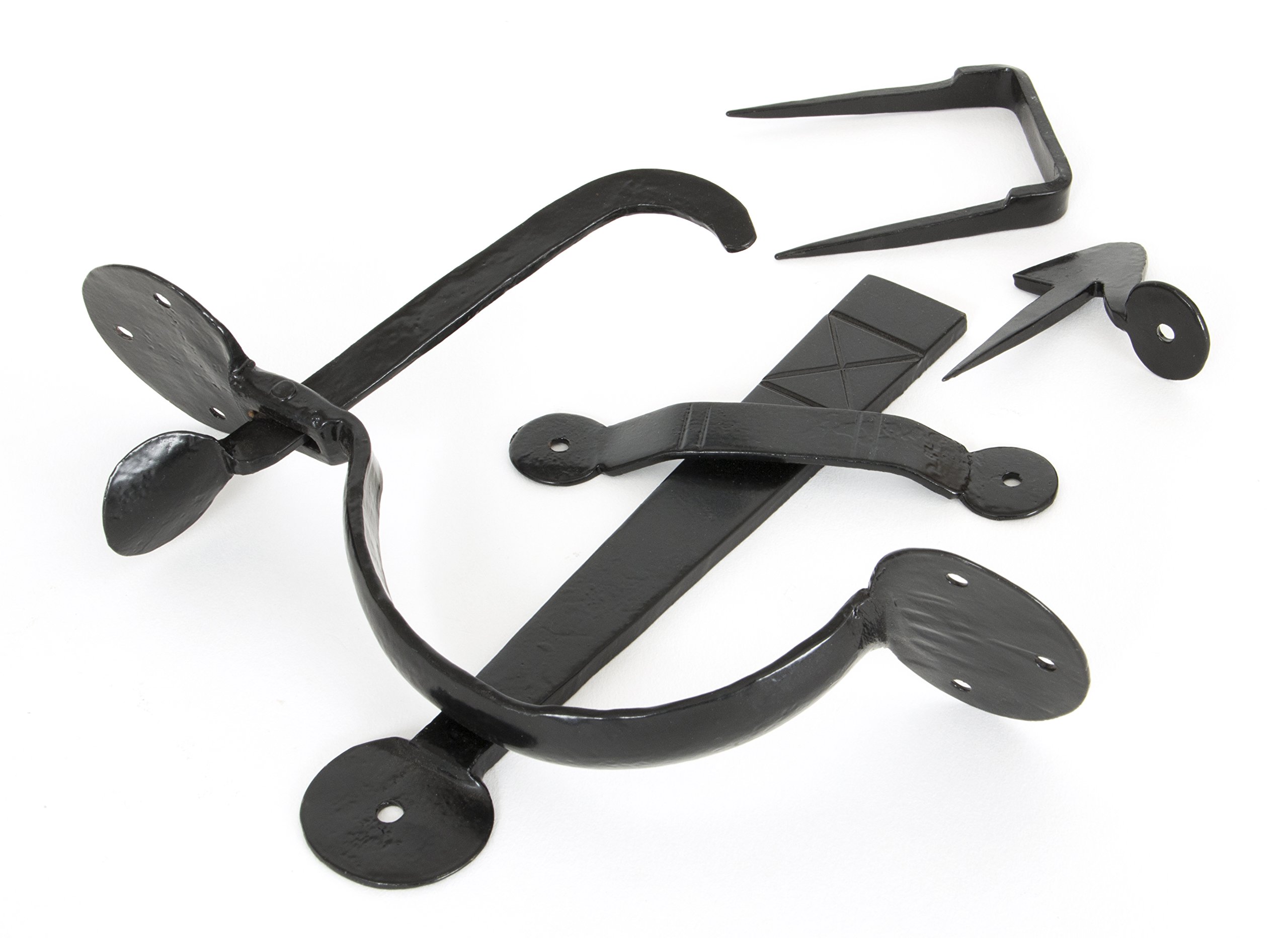 From The Anvil Black Medium Bean Thumblatch - XL