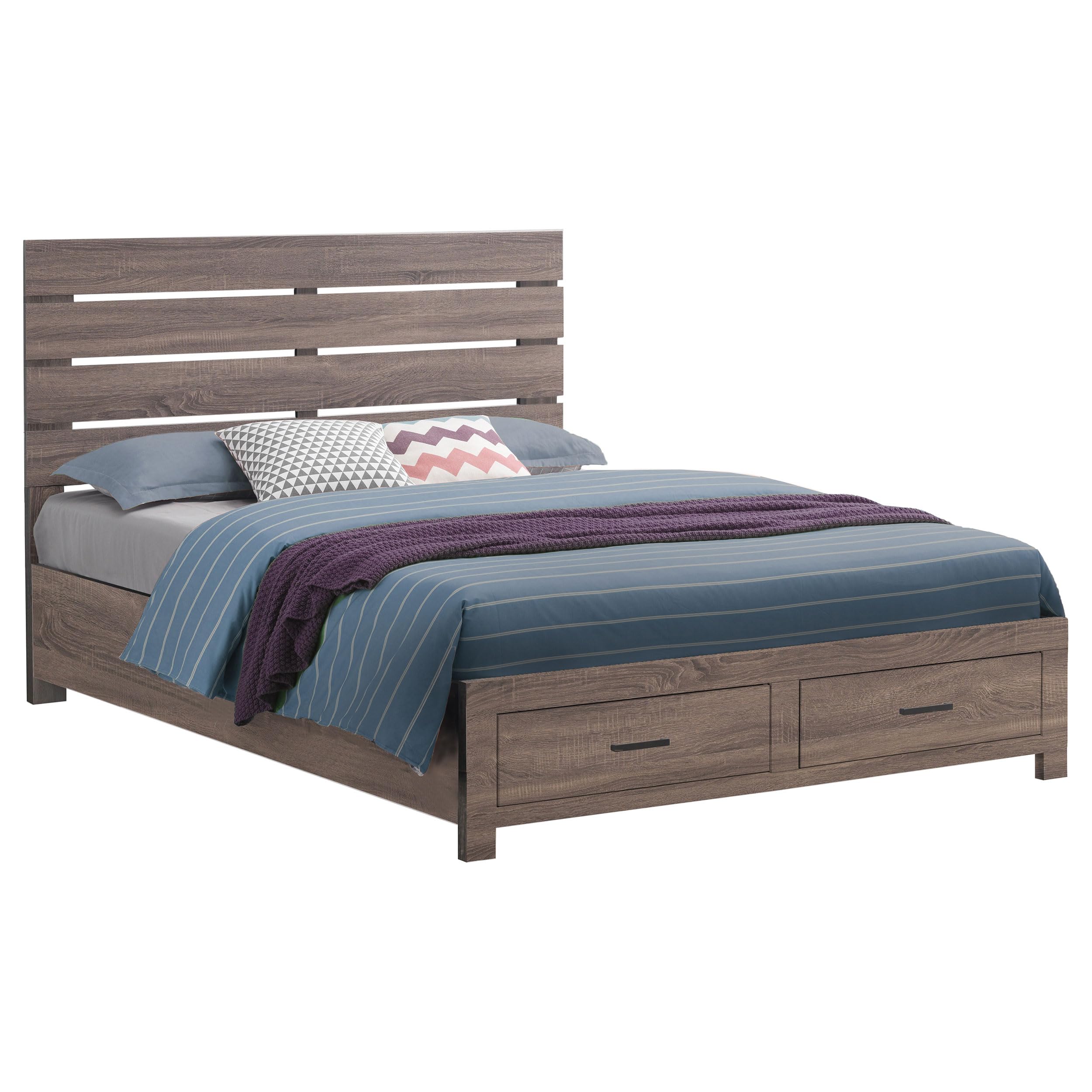 Amazon.com: Coaster Home Furnishings Brantford Farmhouse Wood