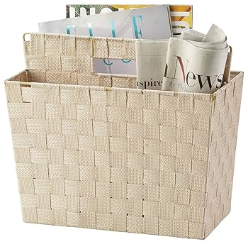 Amazon｜PPバスケット マガジンラック35.5cm 58-82DBR｜マガジン