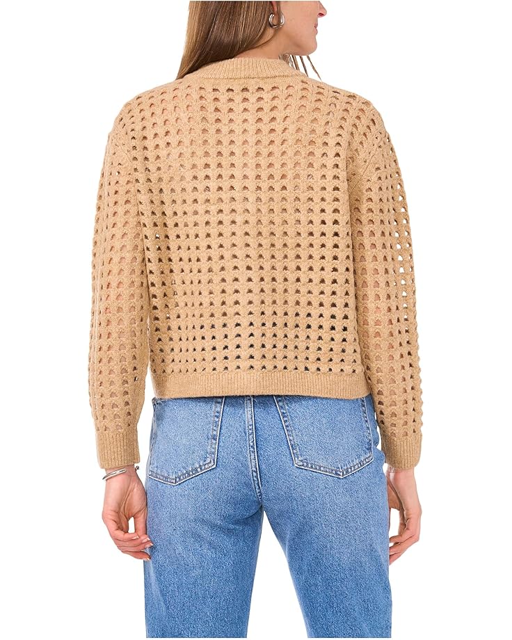 Vince Camuto Pointelle Long Sleeve Cardigan - #2 of 4