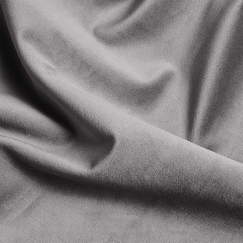 Miniatura 6 de Duhome - Silla de oficina en casa, silla de escritorio de computadora, silla de tareas, silla tapizada de terciopelo, altura ajustable, cómoda,