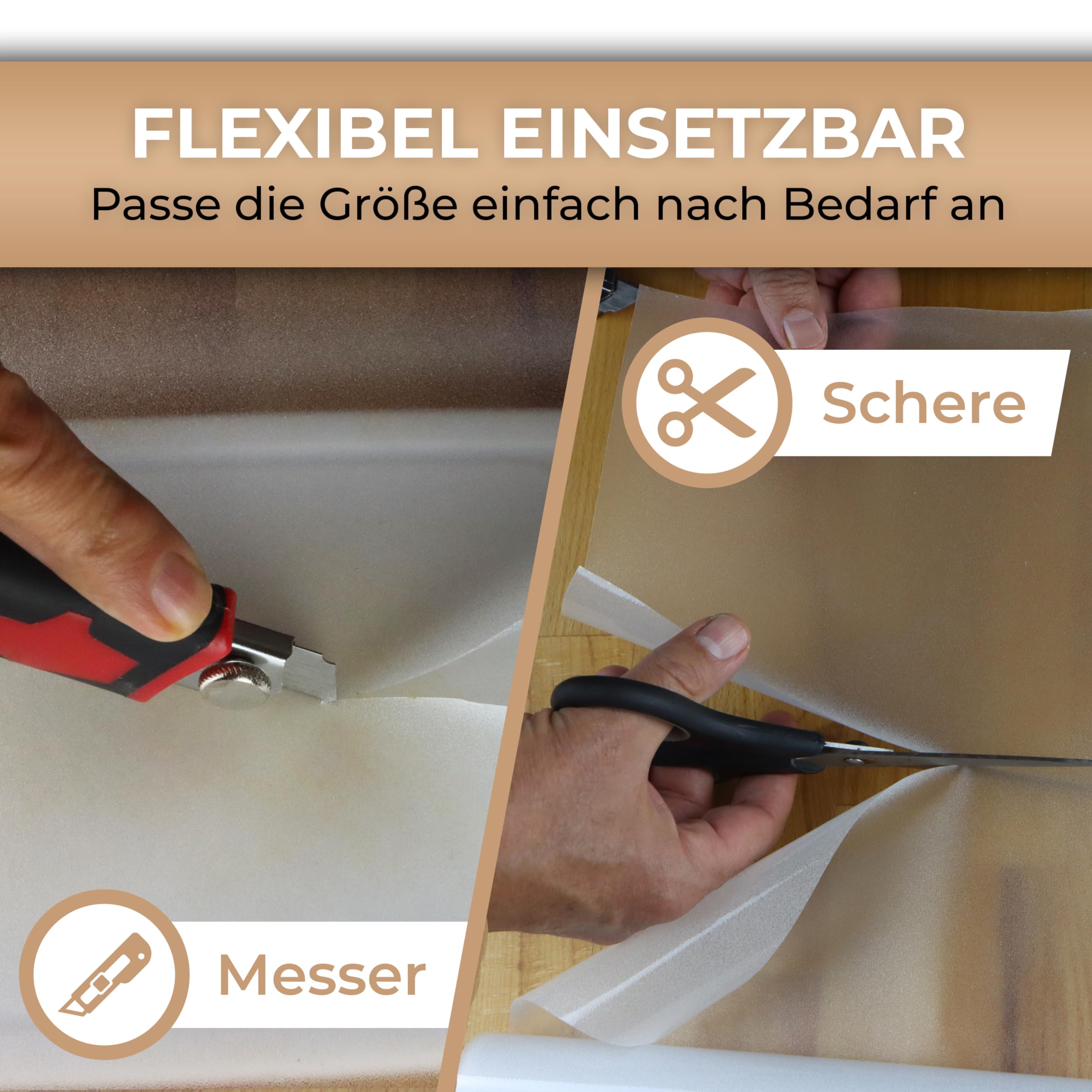 Film de fenêtre opaque extérieur en verre dépoli - Film autocollant - Brise-vue - Film brise-vue pour fenêtres et portes - Film de fenêtre également pour salle de bain, douche et sauna - Mat