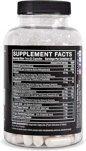 Miniatura 2 de Ryno Power Cápsulas de suplemento de electrolitos (50 porciones)