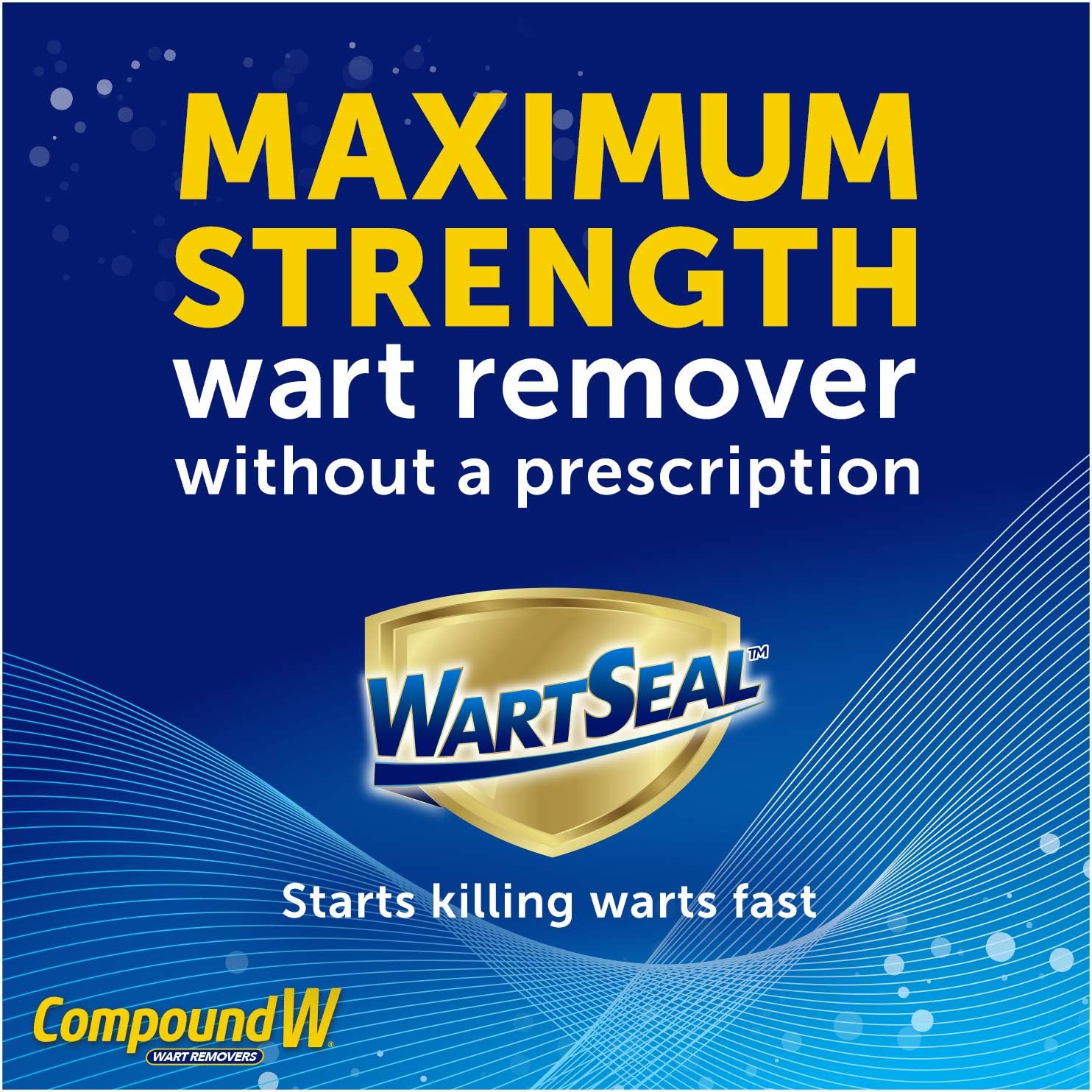 Compound W Maximum Strength Fast Acting Liquid Wart Remover, 0.3 Fl Oz : Health & Household