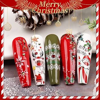 ネイルシール 15枚セット クリスマス ネイルステッカー ネイルアート サンタ Amazon.co.jp: ネイルシール クリスマス 10枚セット サンタクロース 雪