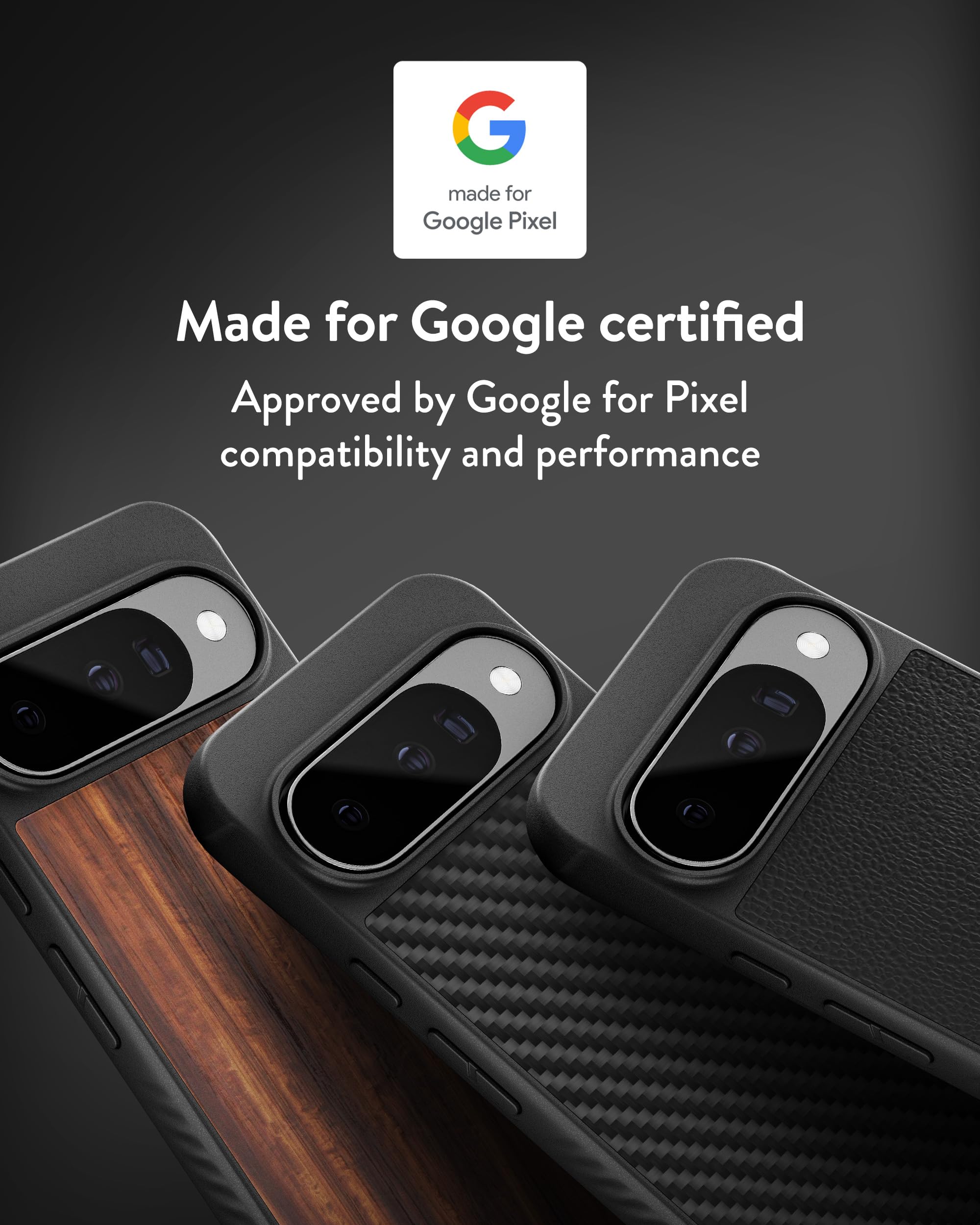 Mous for Google Pixel 10/10 Pro (2025) Case, Compatible with Qi2