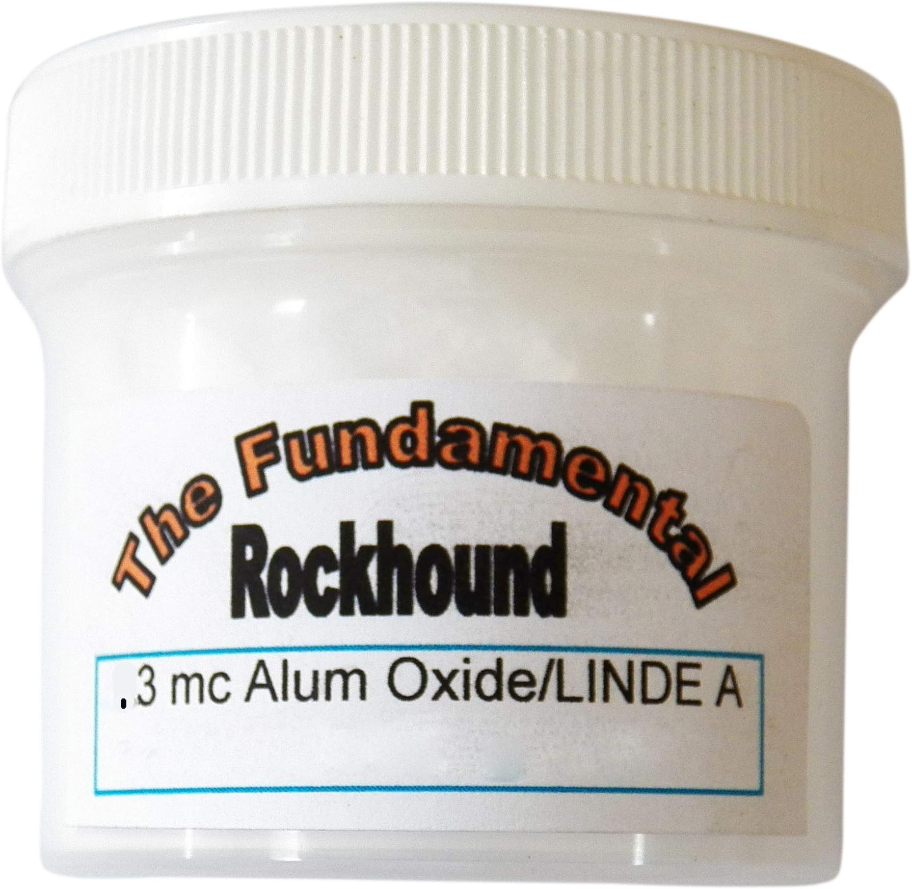 Fundamental Rockhound 4 oz .3 Micron Aluminum Oxide Linde A - Lapidary Rock Polish