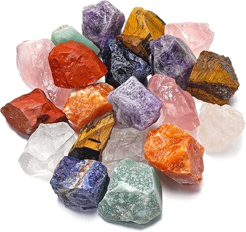 Miniatura 5 de Top Plaza Cristales de citrino a granel, piedras curativas en bruto, piedras naturales grandes de 1 pulgada para curación de reiki, wicca, brujería,