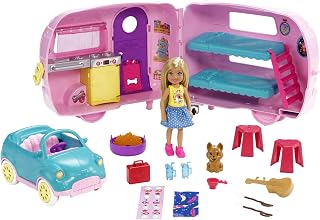 Barbie Chelsea Auto und Camper Spielset