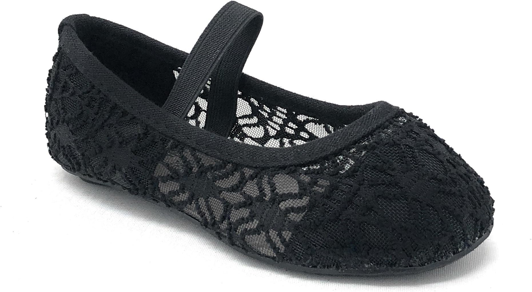 Simply Petals Little Girl's Toddlers Breathable Crochet Cute Lace Ballet Flat