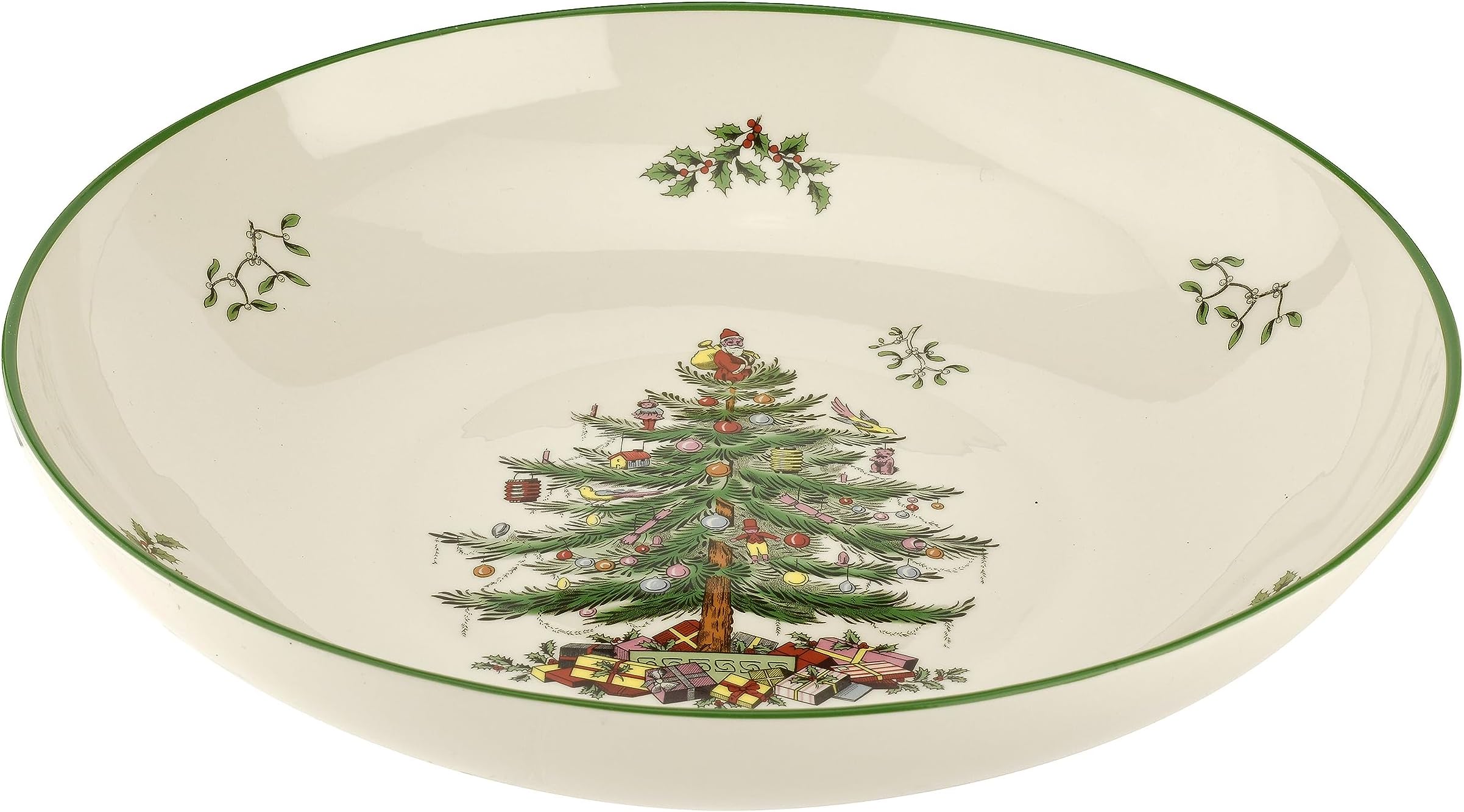 Spode Christmas Tree Collection Pasta Bowl, Large 13 Inch
