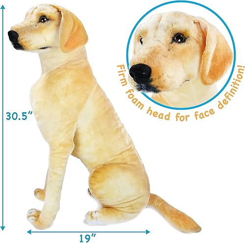 Miniatura 2 de Leanna The Labrador - Perro de peluche de 30 pulgadas
