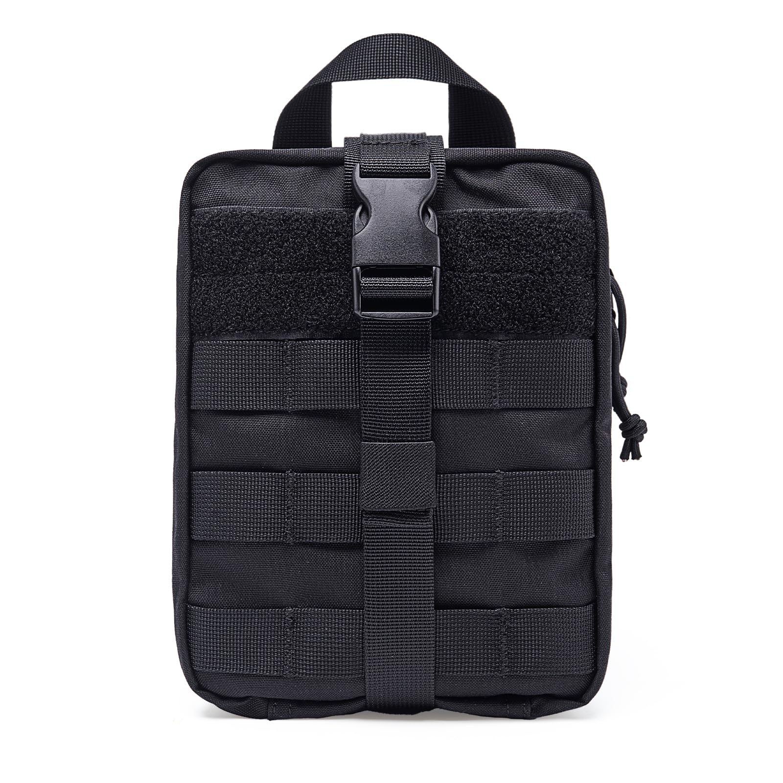 TSPRO Poche IFAK Molle Vide, Sac Médical Tactique Utilitaire pour Outdoor | Système Rip-Away, Poche Filet Amovible Zippée, Organisateur IFAK, Pochette EMT, Sac MOLLE pour Outdoor/Camping