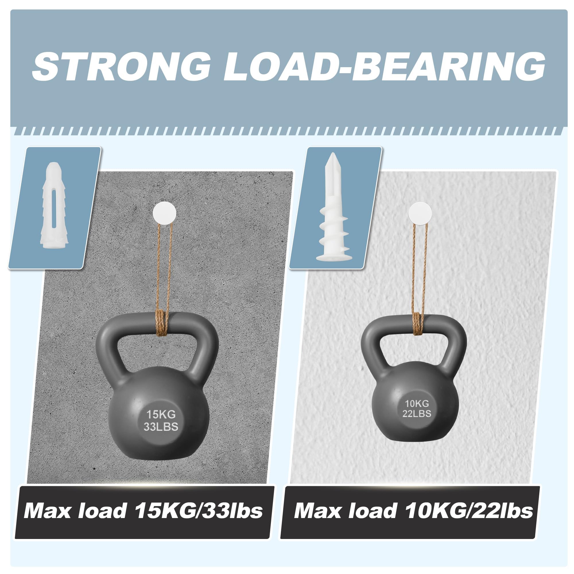 SAYAYO 4PCS Coat Hooks Screw-in Bathroom Towel Robe Hook - Image 4