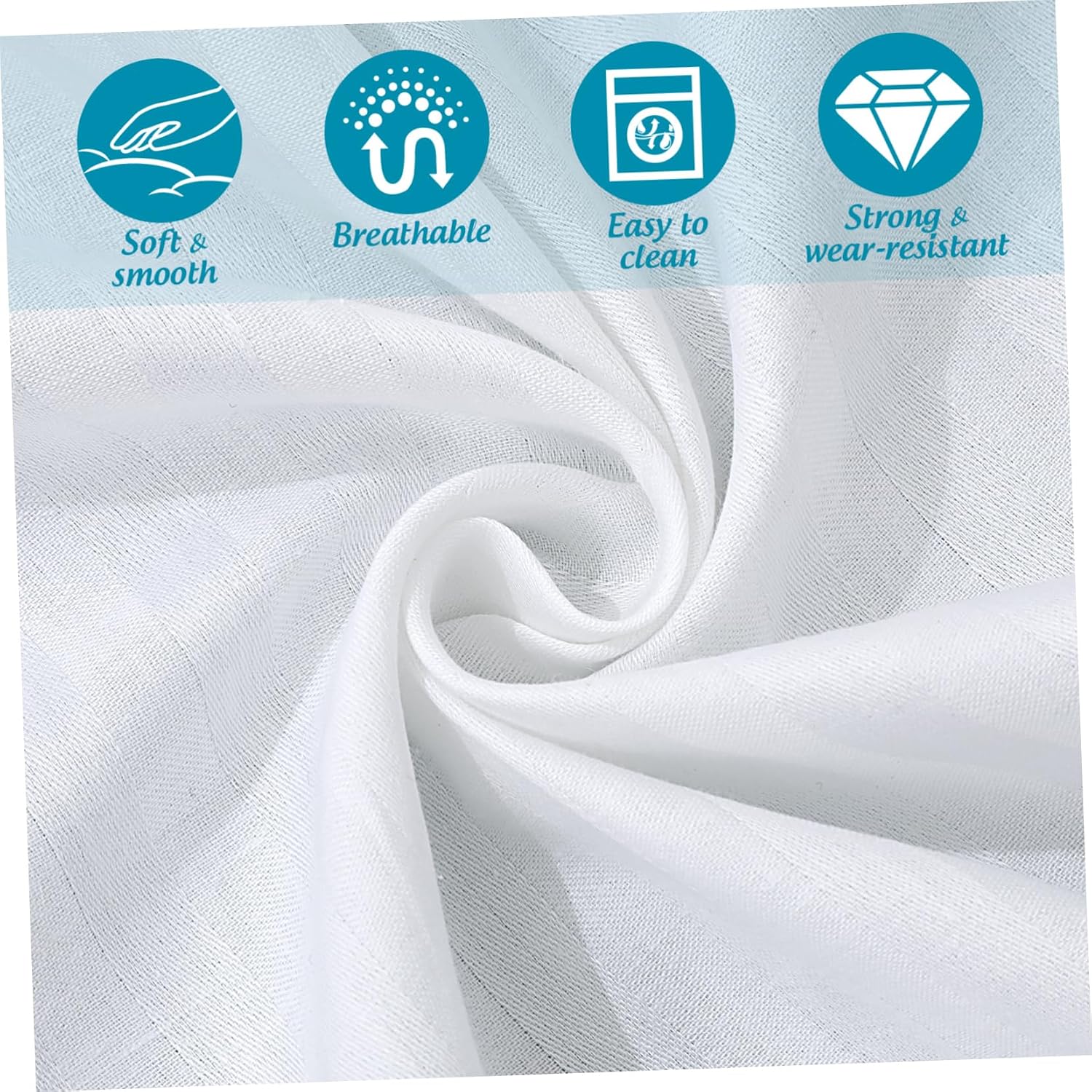 Ipetboom Disposables Massage Table Towels Hole Fine Satin Fabric for Easy Cleaning Spa Bed Covers